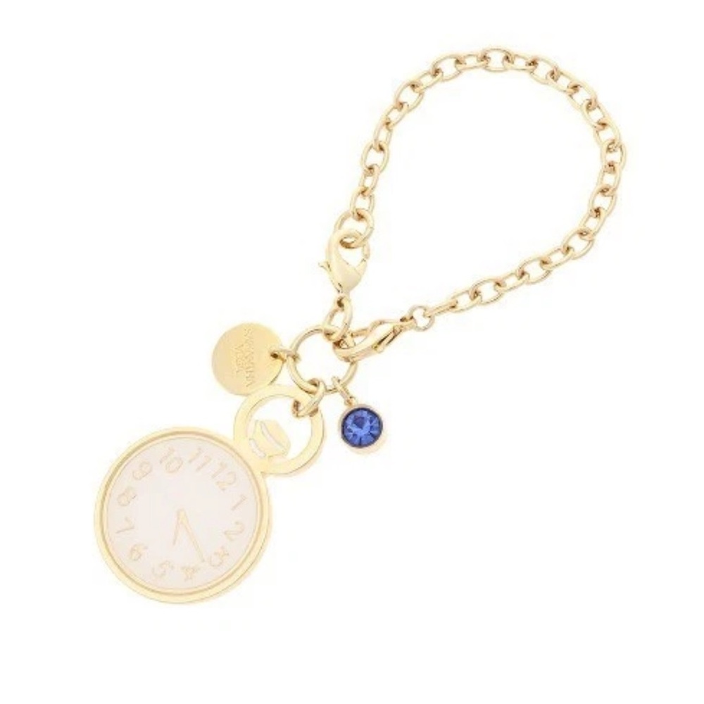 NWT Samantha Vega Alice in Wonderland Clock Bag Charm